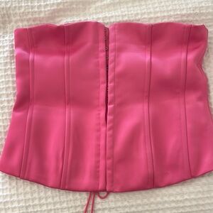 Danielle Guizio Pink Corset